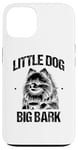 Coque pour iPhone 13 Little Dog Big Bark Poméraniens Chien Poméranien