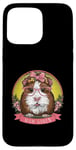 Coque pour iPhone 15 Pro Max Maman de cochon d'Inde pour les propriétaires de cochons d'Inde éleveurs de cochons d'Inde