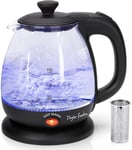 Taylor Swoden Small Electric Kettle， Keep Warm Glass Kettle with Filter...