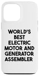 iPhone 13 Pro Max World's Best Electric Motor And Generator Assembler Case