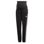 adidas Women's Maternity trousers, Black White, XS UK