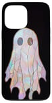 Coque pour iPhone 13 Pro Max Coque Halloween Fantôme Vitrail Style pour Téléphone