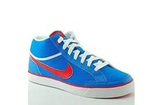 Juniors UK 5.5 NIKE CAPRI 3 MID Blue Red EU 38.5 Trainers 580385 460 US 6.5