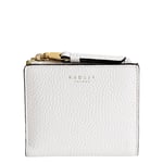 Radley Summer Street White Leather Small Bifold Purse With Dust Bag -New RRP £69