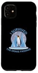 iPhone 11 Antarctica I Survived The Drake Passage Penguin Iceberg Case