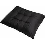 Coussin pour palettes 120 x 60 cm, coussins canapé, coussin de jardin, coussin de sol/ coussin palette in-extérieur Noir Setgarden