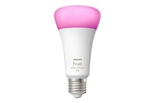 Philips Hue White and Color Ambiance - LED-glödlampa - form: A67 - E27 - 13.5 W - 16 miljoner färger/varmt till kallt vitt ljus - 2000-6500 K