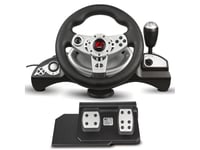 5902211120889 NanoRS RS700 Gaming Controller Black, Silver USB Steering wheel An