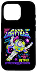 Coque pour iPhone 16 Pro Disney Pixar Toy Story Buzz Lightyear Colorful Comic Logo