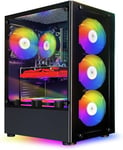 STGsivir PC Gamer Fixe, Ordinateur Gaming, RTX 2060 Super 8Go GDDR6,Core i7-6700 3.4GHz-32Go DDR4 RAM, 1To SSD, 600M WiFi, BT 5,0, RGB Fanx6, W10H64