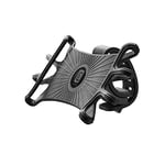 cellularline | Rider Twist - Universale | Support de Smartphone en Silicone pour Guidon de Vélo Rond - Articulation Rotative 360 ​​- Prend en Charge Les Téléphones de 4.7" à 7.2", Ultra Léger