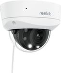 4K Caméra De Surveillance Poe Avec Zoom Optique 5X, Caméra Ip Avec Vision Nocturne Couleur, Audio Bidirectionnel, Détection De Personne/Véhicule/Animaux, Anti-Vandalisme Ik10, Ip67[CAM07086]