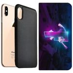 Apple Iphone Xs Max Magnetic Wallet Case Battle Royale Fortnite