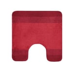 Spirella 90 Percent Polyester/10 Percent Acryl Balance Bathroom Rug, Red