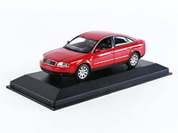 MAXICHAMPS 1/43 Audi A6 1997 Rouge Voiture Miniature de Collection, 940017100, Red
