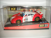 SCX (runs on Scalextric) - 60060 Porsche 911 GT1 "Mobil" - NEW / Boxed