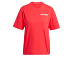 adidas Femme Terrex Multi Climacool T-Shirt, Pure Ruby, XXS