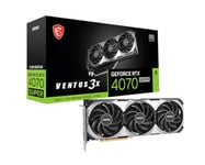 MSI GeForce RTX 4070 SUPER 12G VENTUS 3X OC Gaming Graphics Card - 12GB GDDR6X, PCI Express Gen 4, 192-bit, 3x DP v 1.4a, HDMI 2.1a (Supports 4K & 8K HDR)