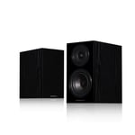 Wharfedale Diamond 12.1 Bookshelf Speakers - BLACK OAK