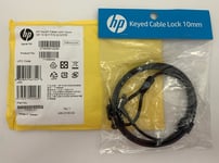 HP Keyed Laptop Security Cable Lock 10mm T1A62AA  Brand New UK seller