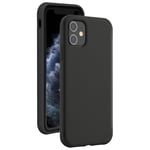 Coque iPhone 11 Silicone SoftTouch Noire Bigben - Neuf