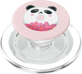 Cute Panda Donut Kawaii Teen Girls Pink Korean Pop Things PopSockets PopGrip for MagSafe