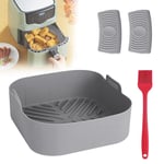 THATSRAD Panier à Friteuse en Silicone Panier Air Fryer Silicone Réutilisable...