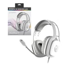 KMD Instinct Universal Wired Headset for PS5, Xbox Series X/S, Nintendo Switch & PC - White