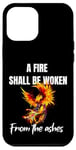 Coque pour iPhone 12 Pro Max Phoenix Rising Citation Rise from the Ashes Rebirth Symbol