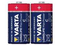 Varta Longlife Max Power - Batteri 2 x C - alkaliskt