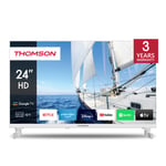 Thomson 24HG2S14CW TV 61 cm (24 ) WXGA Smart TV Wifi Blanc - Neuf