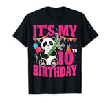 In My 10th Birthday Era Ten Bday 10 Year Old Birthday Girl T-Shirt