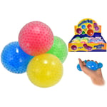 GL Stressboll Squeeze Anti-stressboll Boll Klämboll Rehabilitation Gul