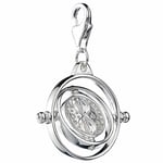 Harry Potter Sterling Silver Time Turner Charm with Crystal Elements