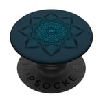 PopSockets Téléphone 12 Pro Bleu Pacifique & 12 Pro Max Bleu Pacifique PopSockets PopGrip - Support et Grip pour Smartphone/Tablette avec un Top Interchangeable