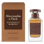 ABERCROMBIE & FITCH AUTHENTIC MOMENT POUR HOMME 100ML EDT BRAND NEW & SEALED