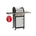 LANDMANN Triton PTS 3.1 Barbecue gaz 2 brûleurs 48 x 45 cm