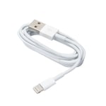 Lightning-kabel 1.5 m till iPhone, Vit