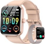 SmartWatch for Men Women (Answer/Make Calls) Voice Assistant with Blood Pressure