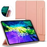 ESR Rebound Magnetic Trifold Smart Case for iPad Pro 11" 2018 and 2020 Rose Gold