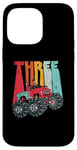 iPhone 14 Pro Max Kids 3rd Birthday Retro Monster Truck 3 Years Boys Girl Case