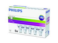 Philips Corepro - Led-Spotlight - Form: Par16 - Gu10 - 4.6 W (Motsvarande 50 W) - Klass F - Varmt Vitt Ljus - 2700 K