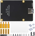 Pour Raspberry Pi 4,X862 V2.0 M.2 Ngff Sata Ssd Carte D'Extension De Stockage Avec Connexion Usb 3.1 Support Key-B 2280 Ssd Uniquement