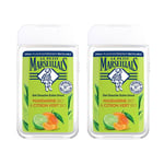 Le Petit Marseillais Gel Douche & Bain Extra Doux, Mandarine Bio Citron Vert Bio, 2 x 250 ml Gel(S) 2x250 pc(s)