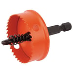 Draper Bi Metal Hole Saw With Integrated Arbor 38mm 1/4" Hex Shank 34989