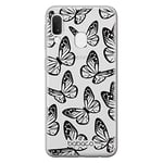 Babaco ERT Group Coque de téléphone Portable pour Samsung A20e Original et sous Licence Officielle Motif Butterflies 002 Parfaitement adapté à la Forme du téléphone Portable, partiel imprimé