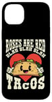 iPhone 14 Plus Funny Valentines Day Roses Are Red Blah Taco Lover Foodie Case