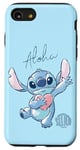 Coque pour iPhone SE (2020) / 7 / 8 Disney Lilo & Stitch Aloha Cute Heartwarming Sketch Logo