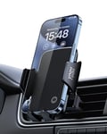 YOSH Car Phone Holder Air Vent, Upgrade 360° Rotation Car Phone Mount with Adjustable Ultra-Stable Clamp iPhone Car Holder for iPhone 16 15 14 13 12 11 Pro max X Samsung S24 S23 Huawei etc