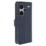 Avizar Folio case for Redmi Note 13 Pro Plus Video stand portfolio, Dark Blue